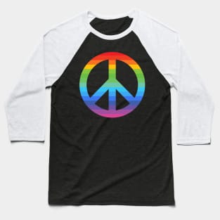 Hippie Peace Baseball T-Shirt